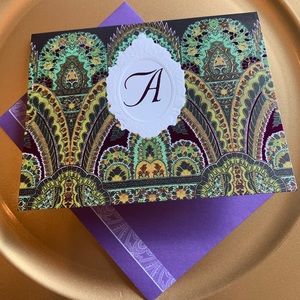 Monogrammed notecards & envelopes (PACK of 8)